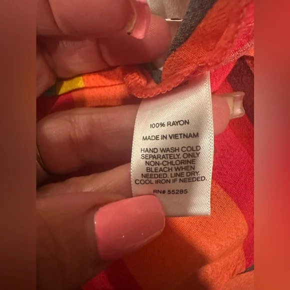 Express Multi-Color Striped Longline Kimono Duster Cardigan Boho Chic M/L - Picture 9 of 10